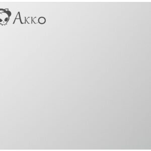 Akko Glass Gaming Mousepad - White