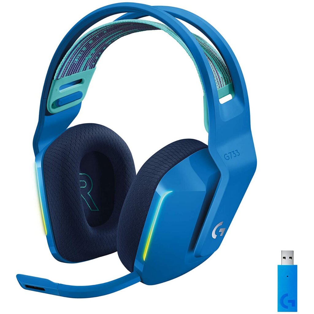 Logitech Lightspeed G733 Wireless RGB Gaming Headset - Blue