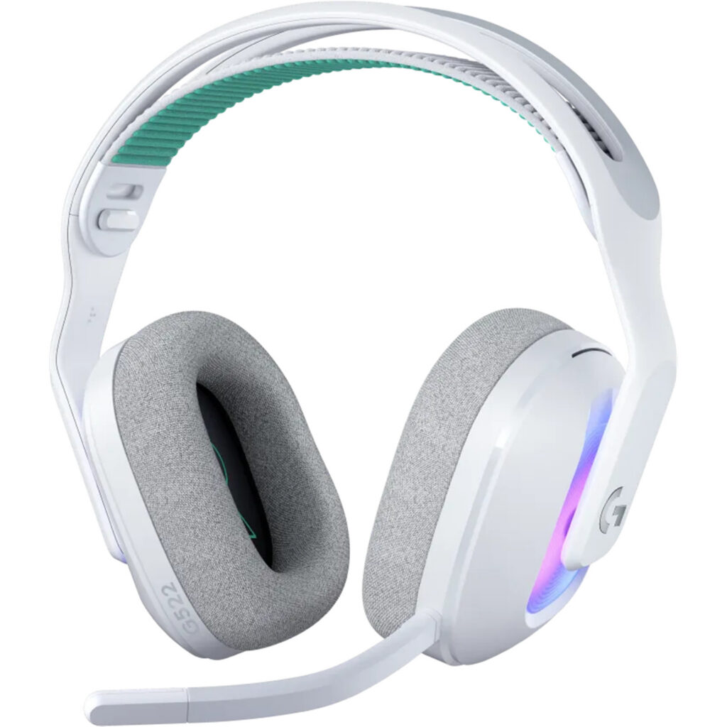 Logitech Lightspeed G522 Wireless RGB Gaming Headset - White