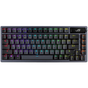 ASUS ROG AZOTH 75% Wireless Custom Gaming Keyboard - ROG Storm Clicky Switches