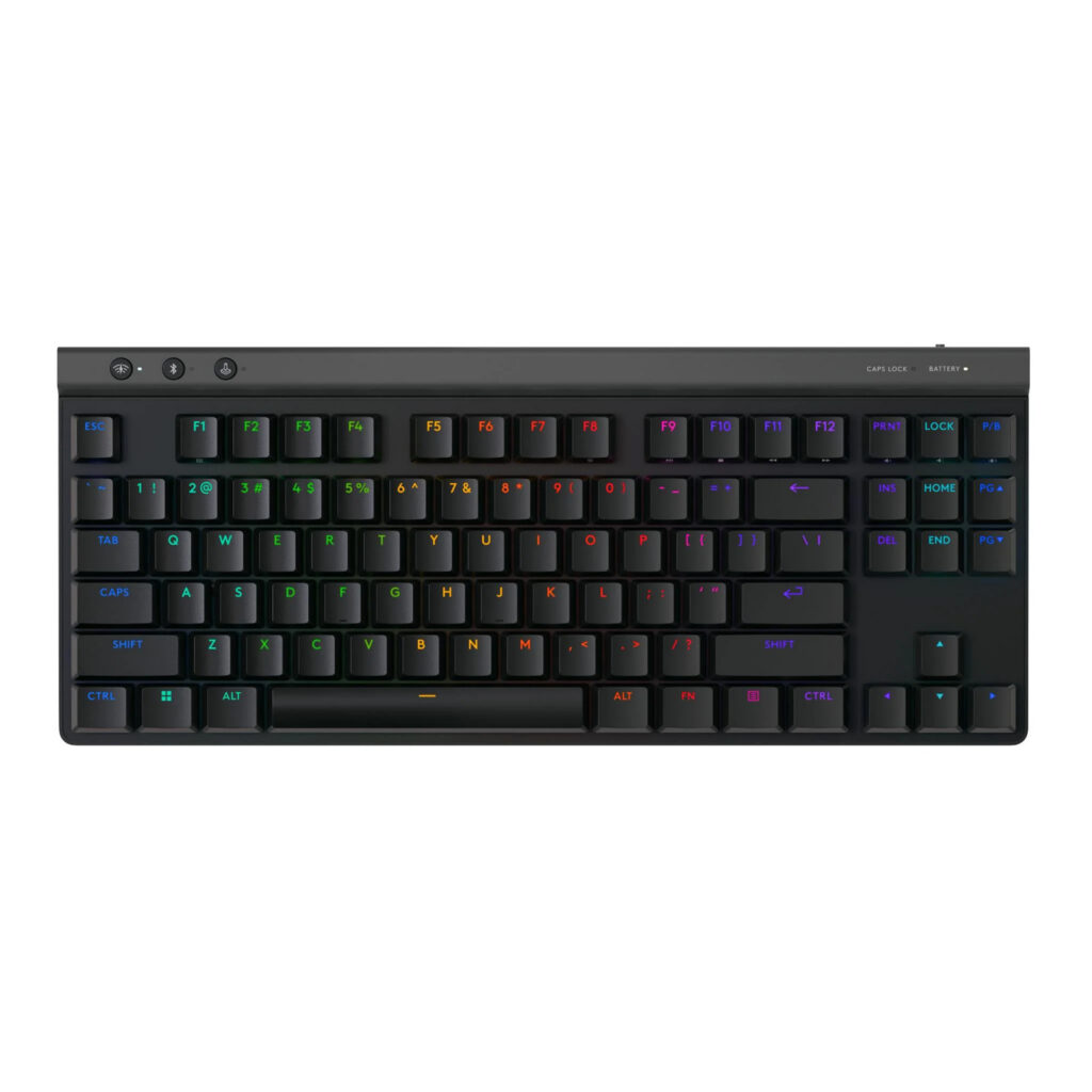 Logitech G515 Lightspeed TKL Wireless Gaming Keyboard - Black