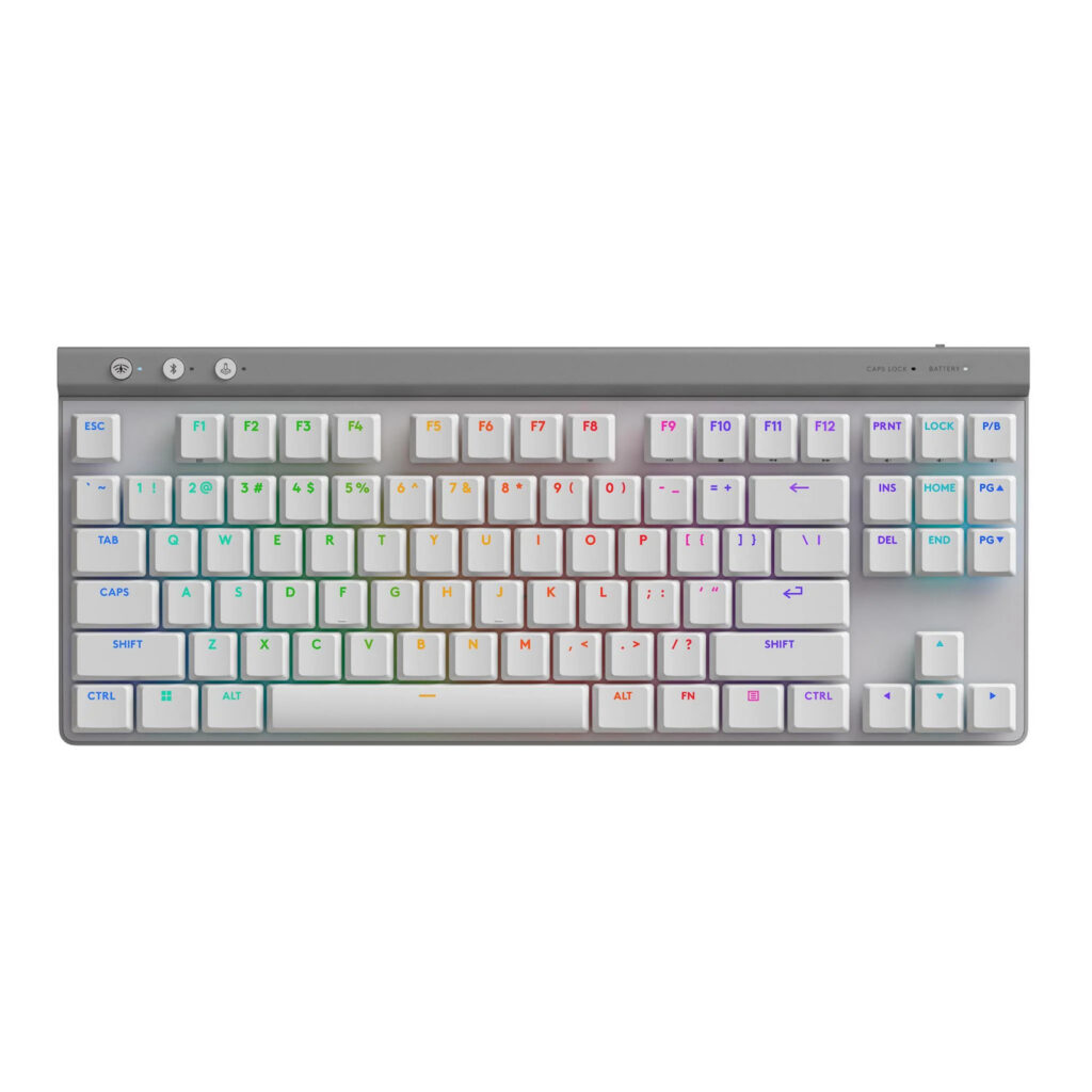 Logitech G515 Lightspeed TKL Wireless Gaming Keyboard - White