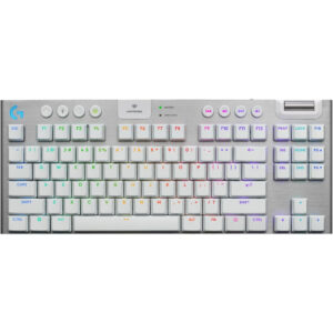 Logitech G915 X TKL Lightsync Wireless RGB Mechanical Gaming Keyboard - White