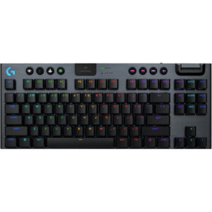 Logitech G915 X TKL Lightsync Wireless RGB Mechanical Gaming Keyboard - Black