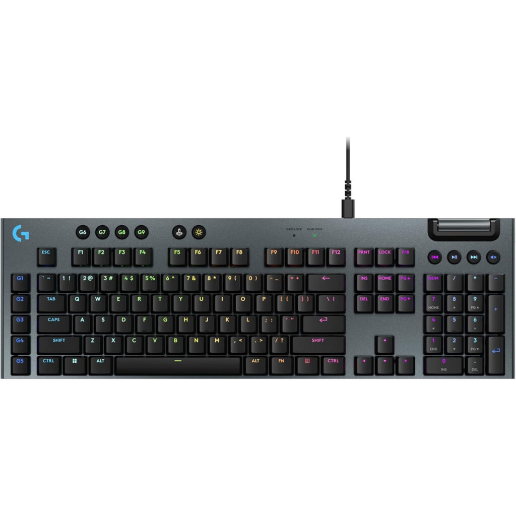 Logitech G915 X Lightsync Wired RGB Mechanical Gaming Keyboard
