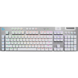 Logitech G915 X Lightsync Wireless RGB Mechanical Gaming Keyboard - White