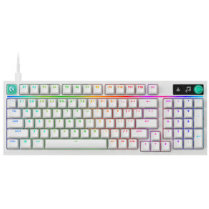 Logitech G316 X 98 Wired Gaming Keyboard - White