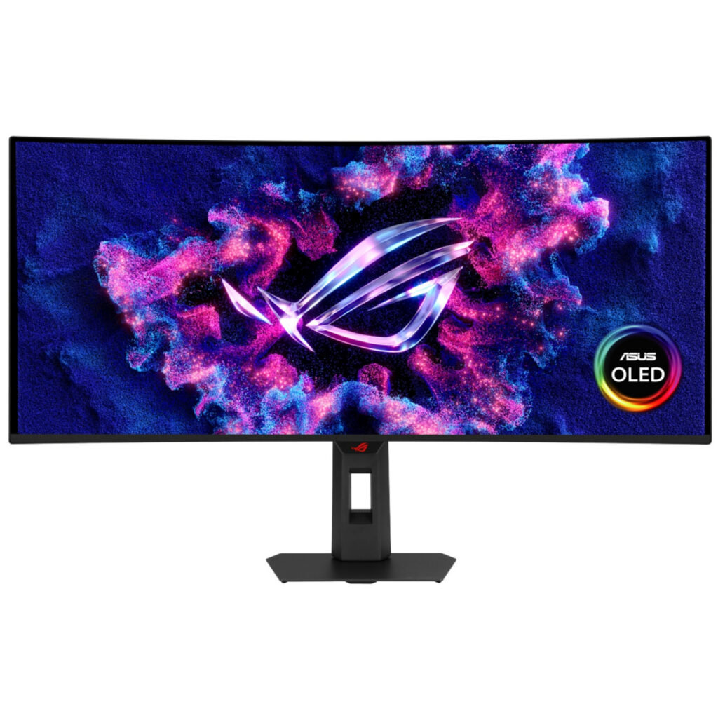 ASUS ROG Strix XG34WCDMS 34" QWHD 280Hz Curved RGB QD-OLED Gaming Monitor with BlackShield film