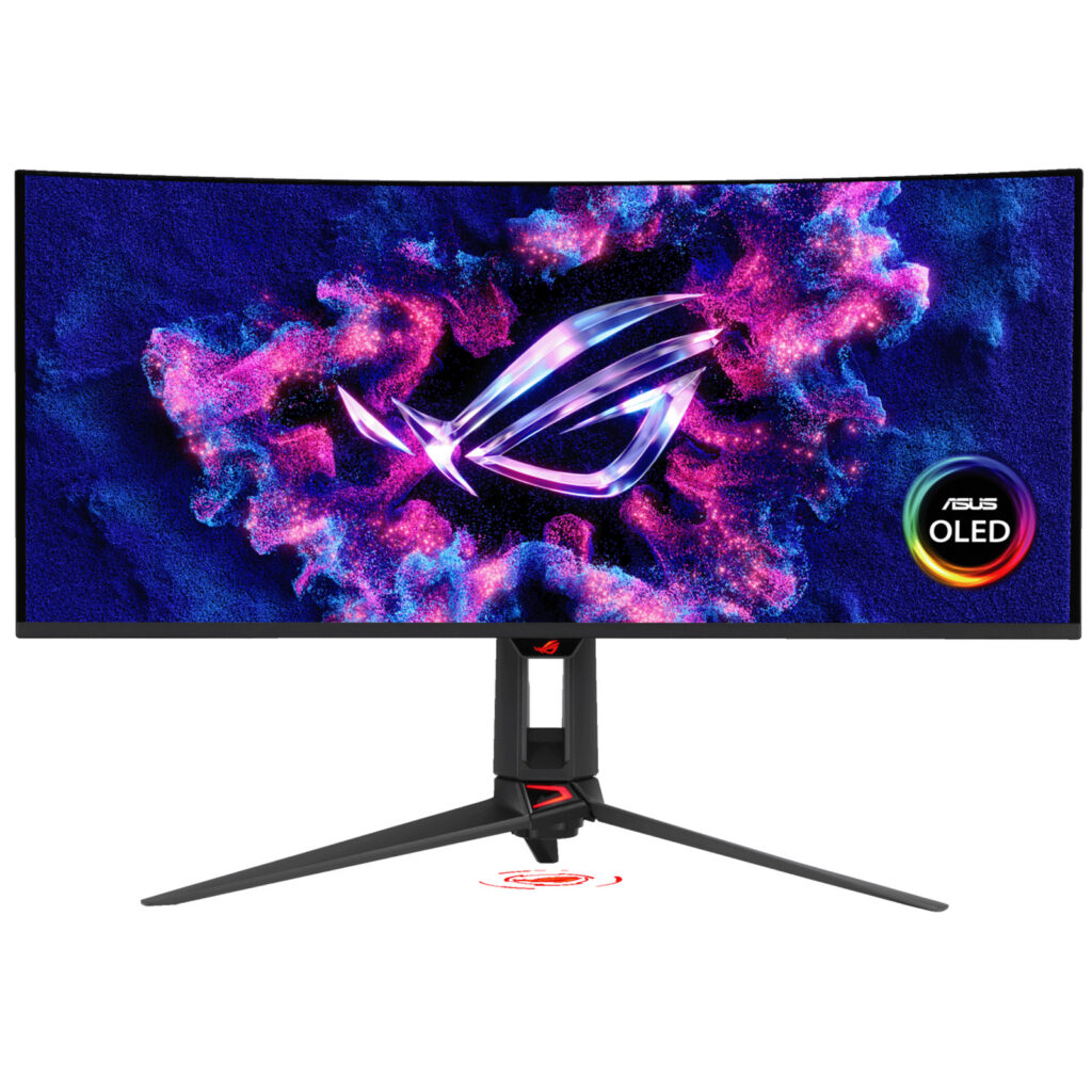 ASUS ROG Swift PG34WCDN 34" Tandem RGB QD-OLED 360Hz Ultrawide Gaming Monitor with BlackShield film